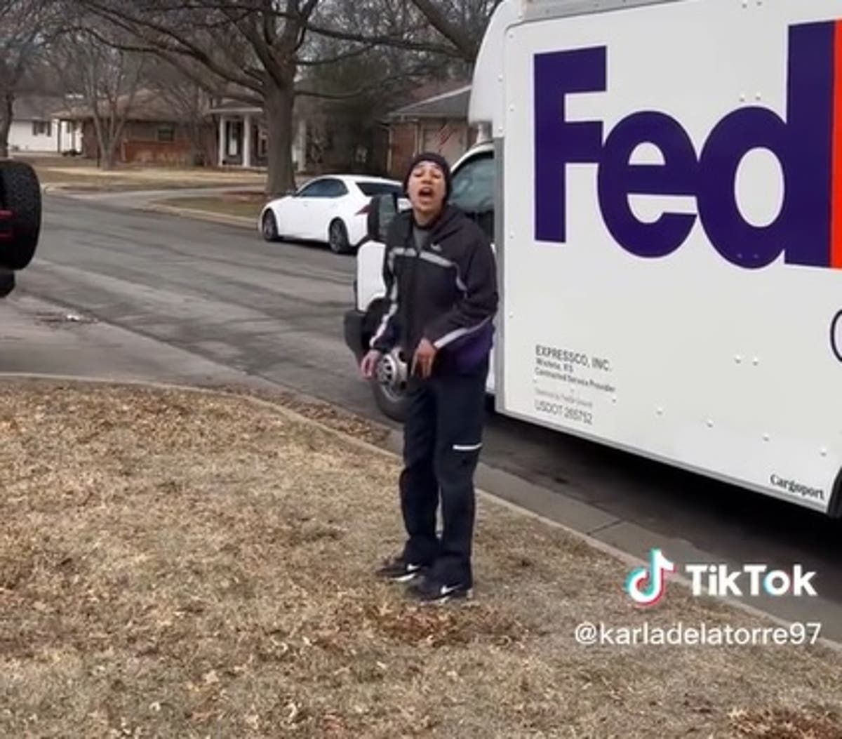 FedEx worker fired after viral video shows her telling influencer to ‘go back to your country’