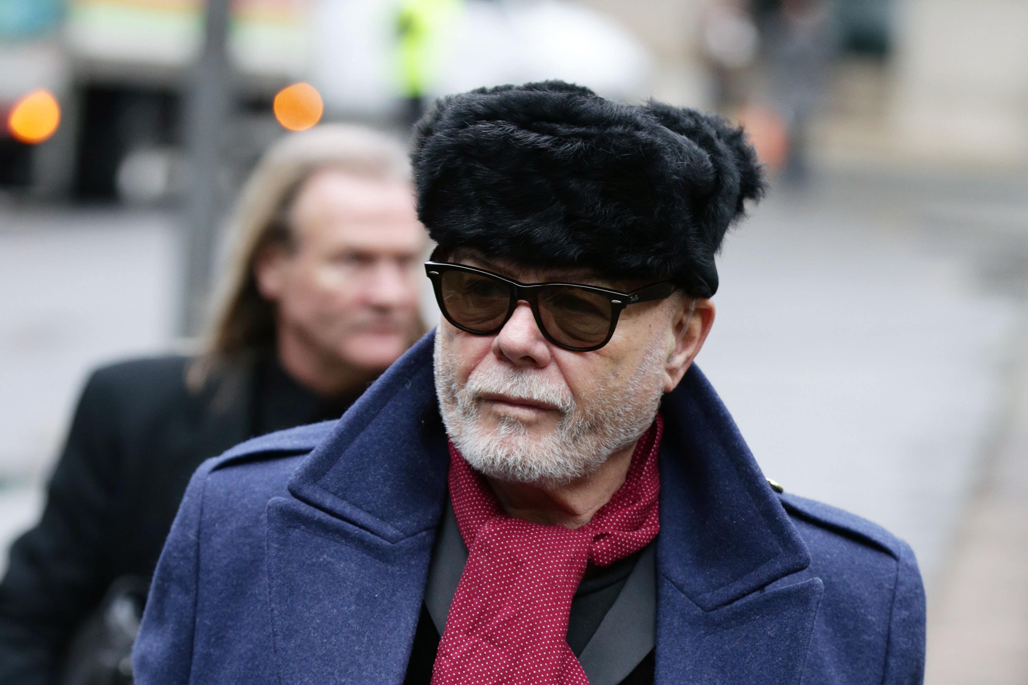Disgraced pop star Gary Glitter, pictured in 2015