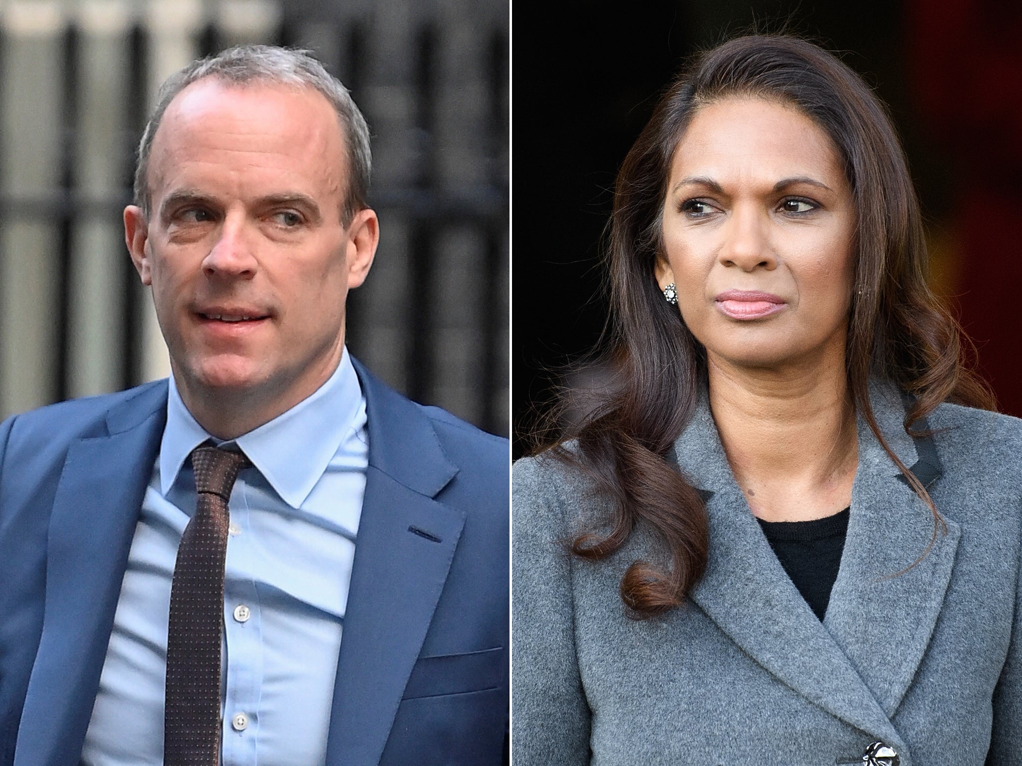 Gina Miller has alleged that Mr Raab bullied her after they took part in a BBC radio programme in 2016