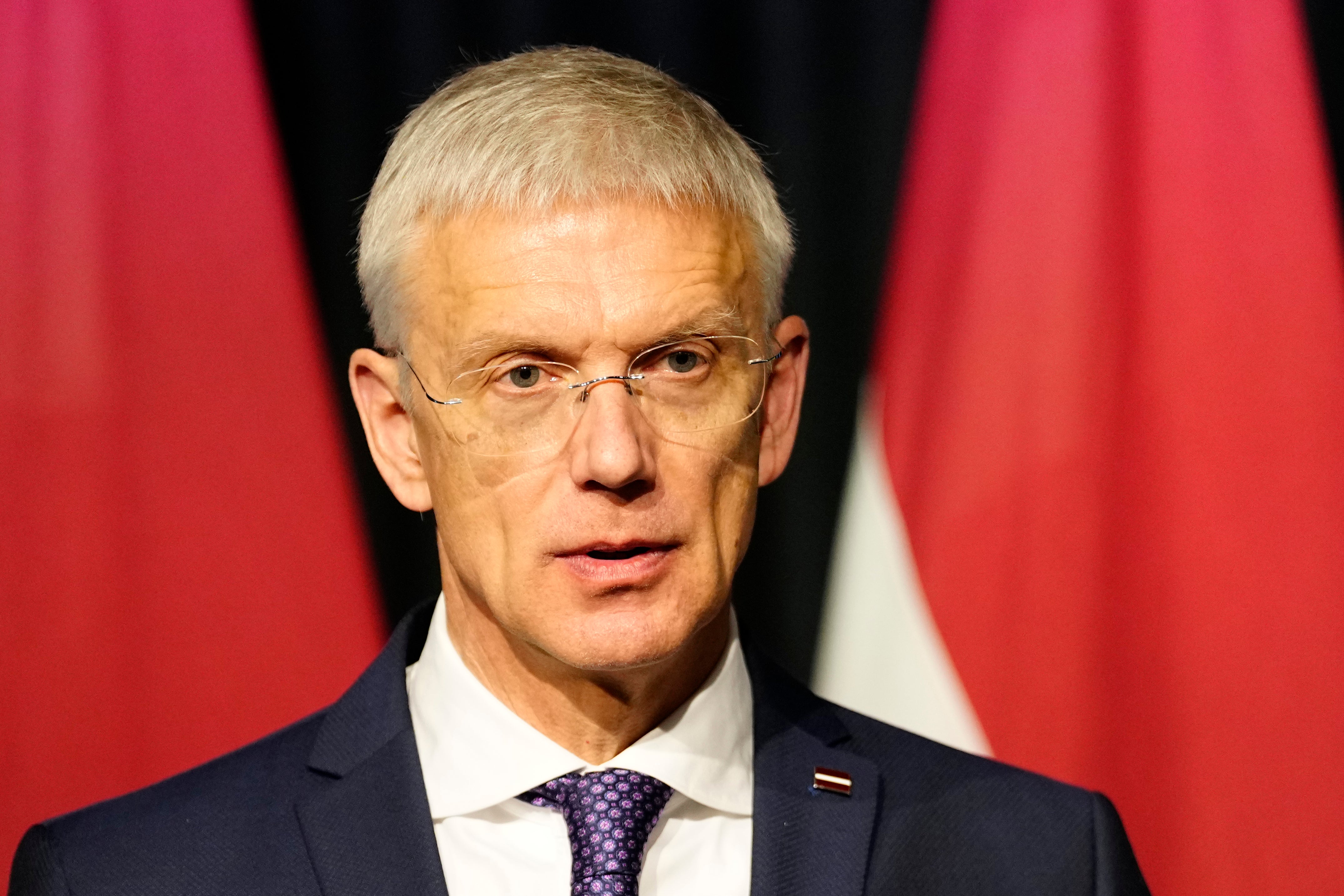 Latvian foreign minister Krisjanis Karins says Britain should consider conscription