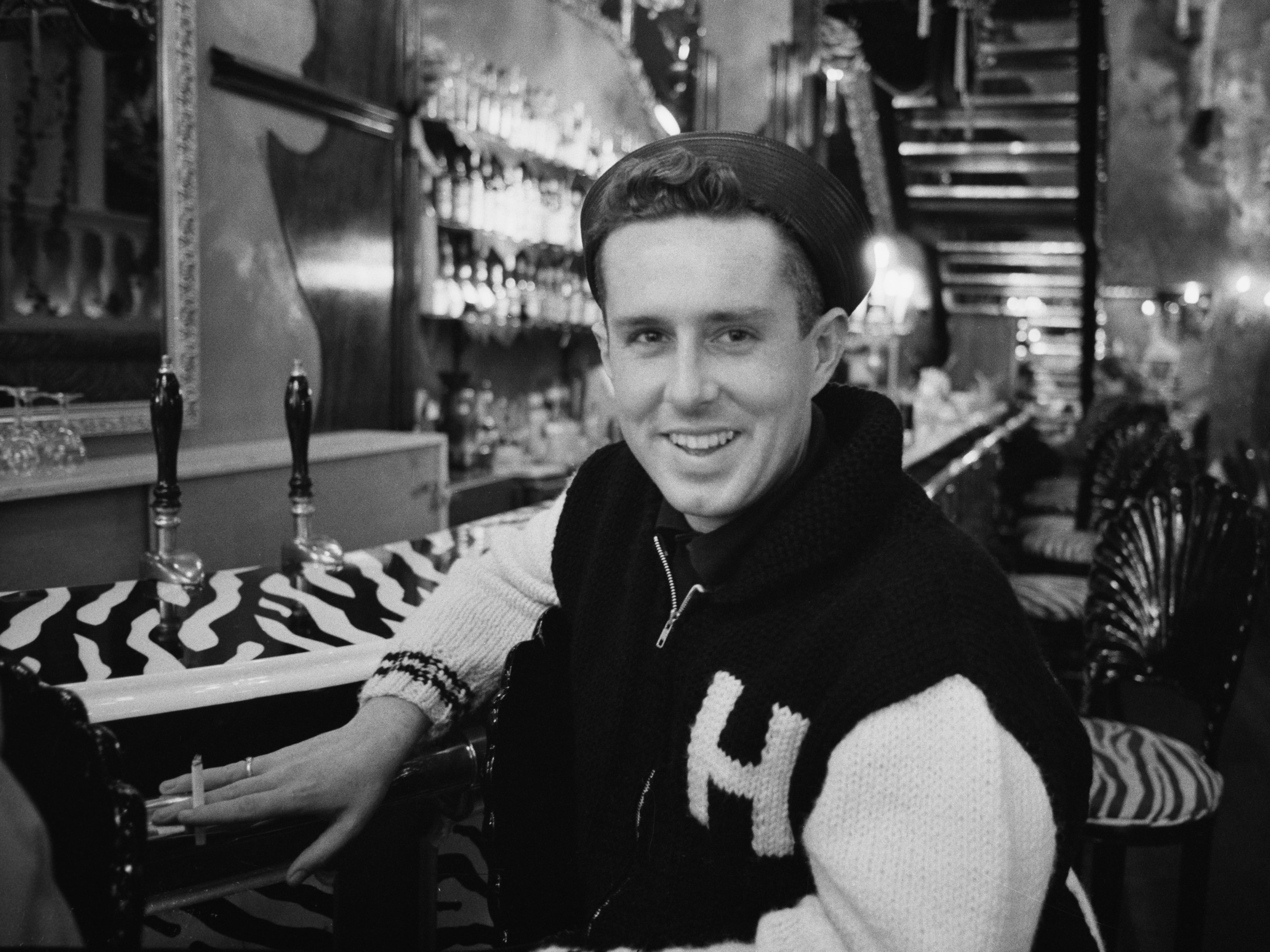 Singer Holly Johnson of British band Frankie Goes To Hollywood, 1986