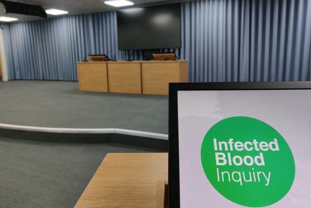 The Infected Blood Inquiry is hearing the final closing submissions (Infected Blood Inquiry/PA)