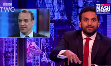 Moment Nish Kumar calls out Raab on TV after deputy prime minister mistook him for ‘another brown guy’