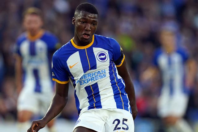 Moises Caicedo did not get his January move away from Brighton (Gareth Fuller/PA)