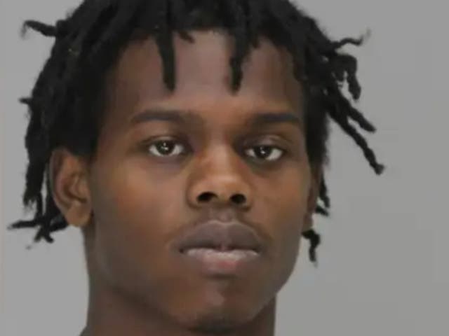 <p>Davion Irwin, 24, is accused of stealing a pair of monkeys from the Dallas Zoo </p>