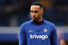 Pierre-Emerick Aubameyang axed from Chelsea’s Champions League squad to make room for new signings