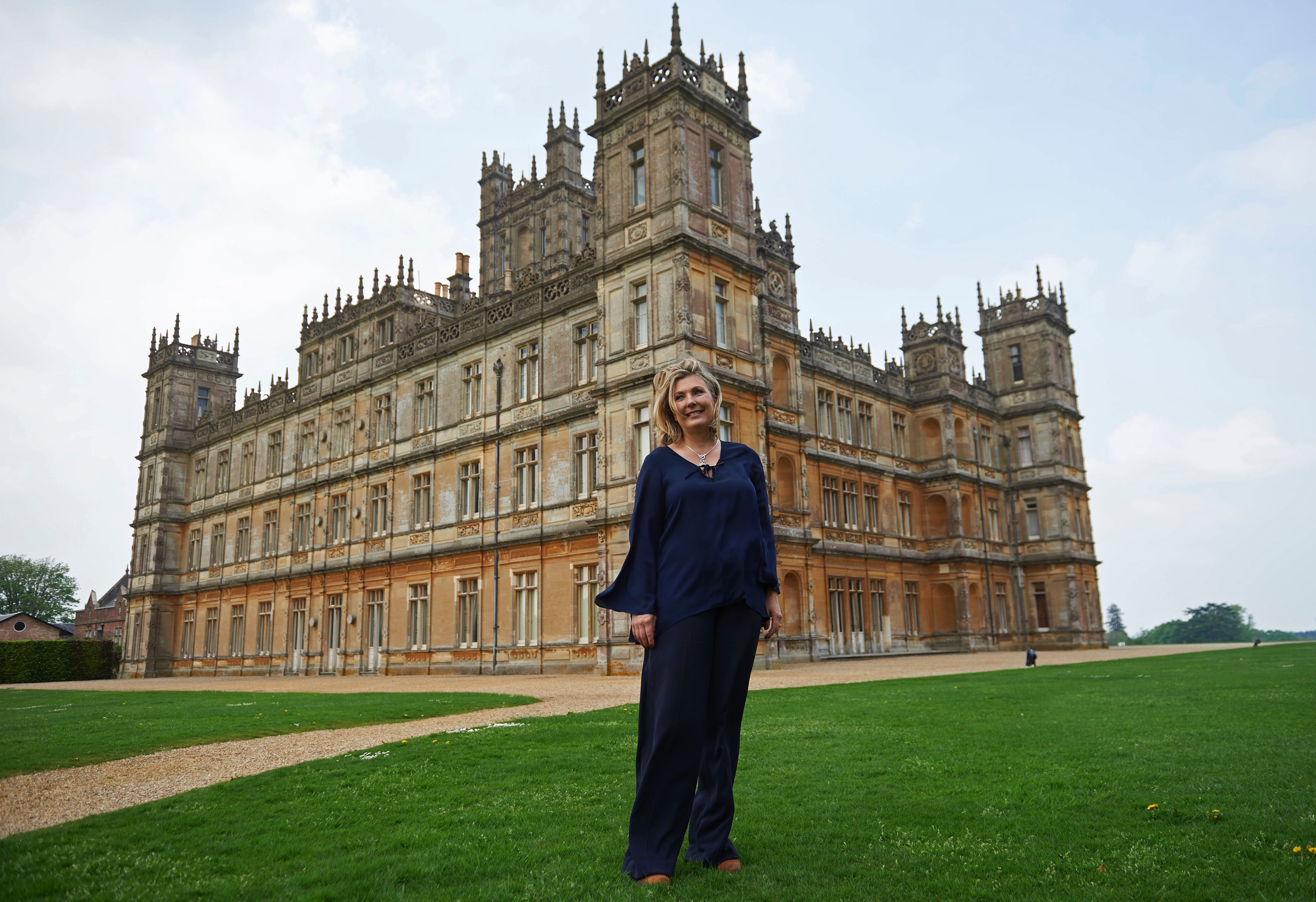 Lady Fiona Carnarvon is the owner of Highclere Castle