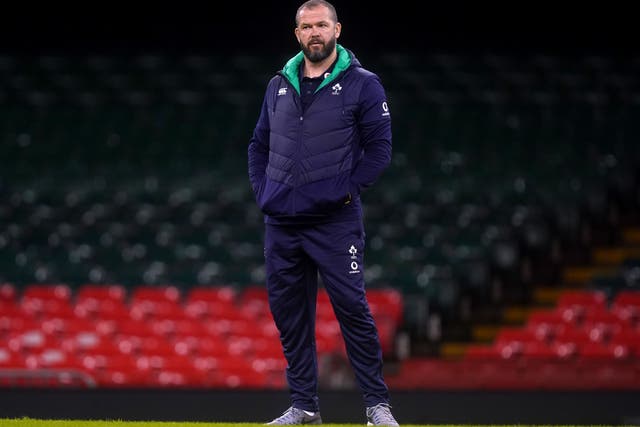 Andy Farrell’s Ireland begin 2023 at the Principality Stadium in Cardiff (Mike Egerton/PA)