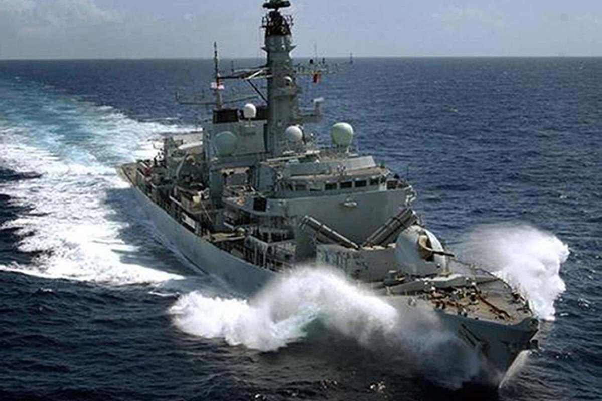 Royal Navy ship returns to base after water onboard contaminated by