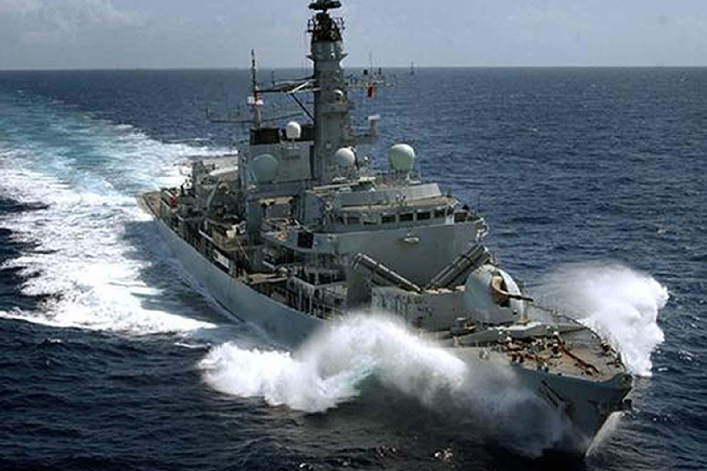 Royal Navy Ship Returns To Base after Water Onboard Contaminated By 