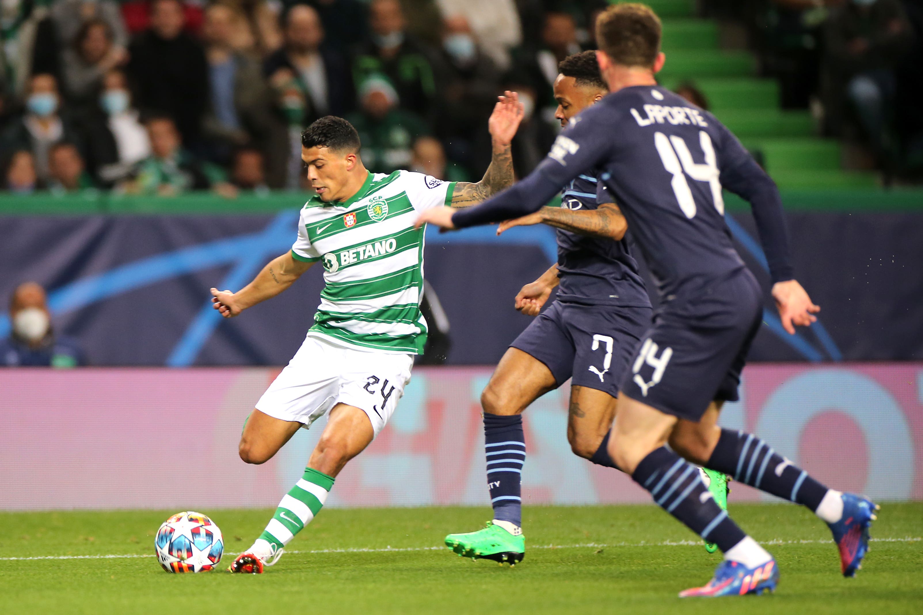 Pedro Porro completed a move to Tottenham from Sporting Lisbon on transfer deadline day (Isabel Infantes/PA)