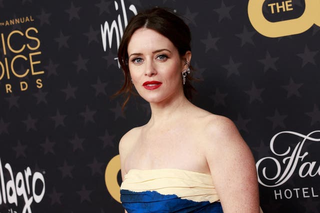 <p>Claire Foy arrives for the 28th Annual Critics Choice Awards at the Fairmont Century Plaza Hotel in Los Angeles, California on January 15, 2023.</p>