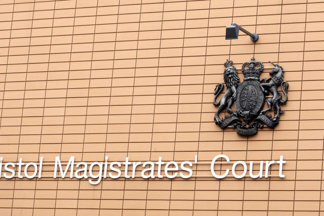 General view of Bristol Magistrates Court (Steve Parsons/PA)