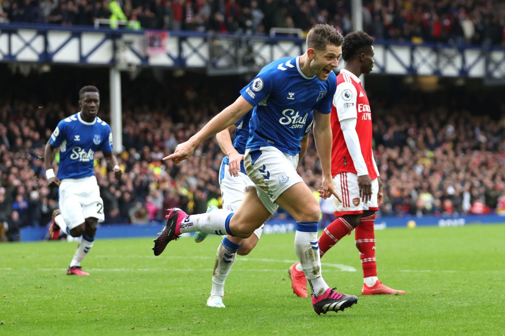 Tarkowski scored the game’s only goal to give the Toffees their biggest win of the season