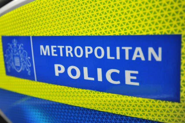 Met Police officers are looking for a hit-and-run driver (Andrew Matthews/PA)