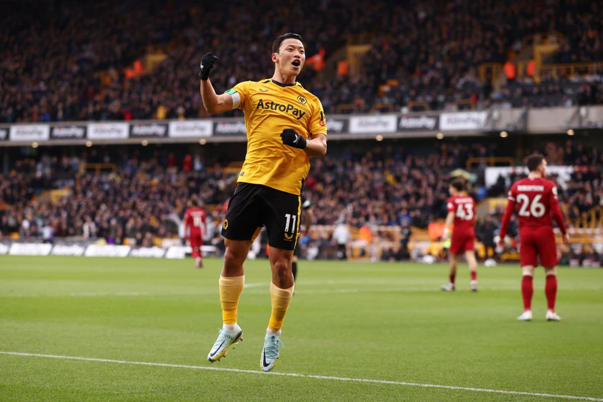 Wolverhampton Wanderers vs Liverpool LIVE: Premier League latest score, goals and updates from fixture