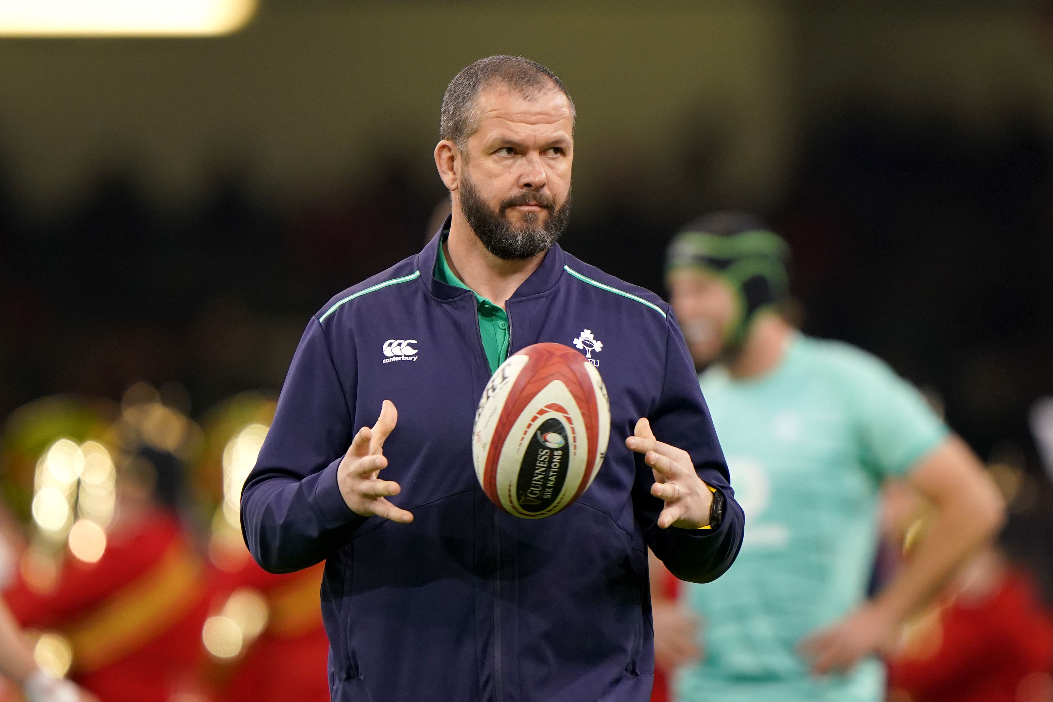 Ireland head coach Andy Farrell was delighted with his side’s opening Six Nations win in Wales (Joe Giddens/PA)