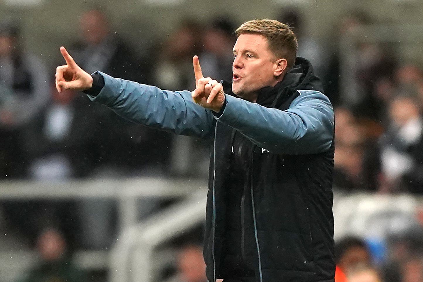 Eddie Howe saw his side held by West Ham (Owen Humphreys/PA)