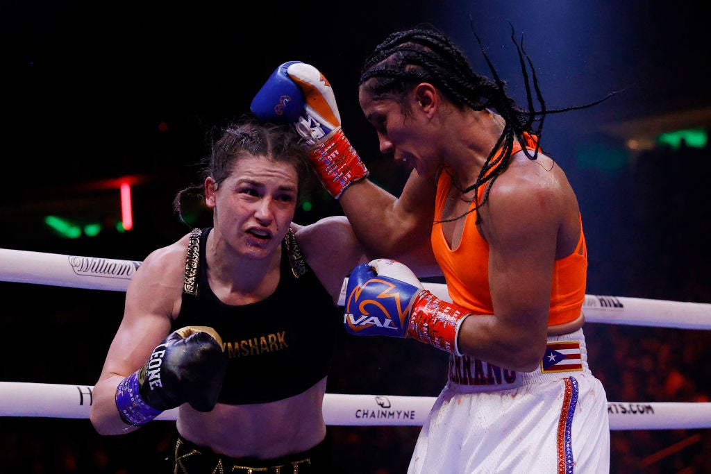 Women’s title fights often play out as sprints, as Taylor’s bout with Amanda Serrano showed