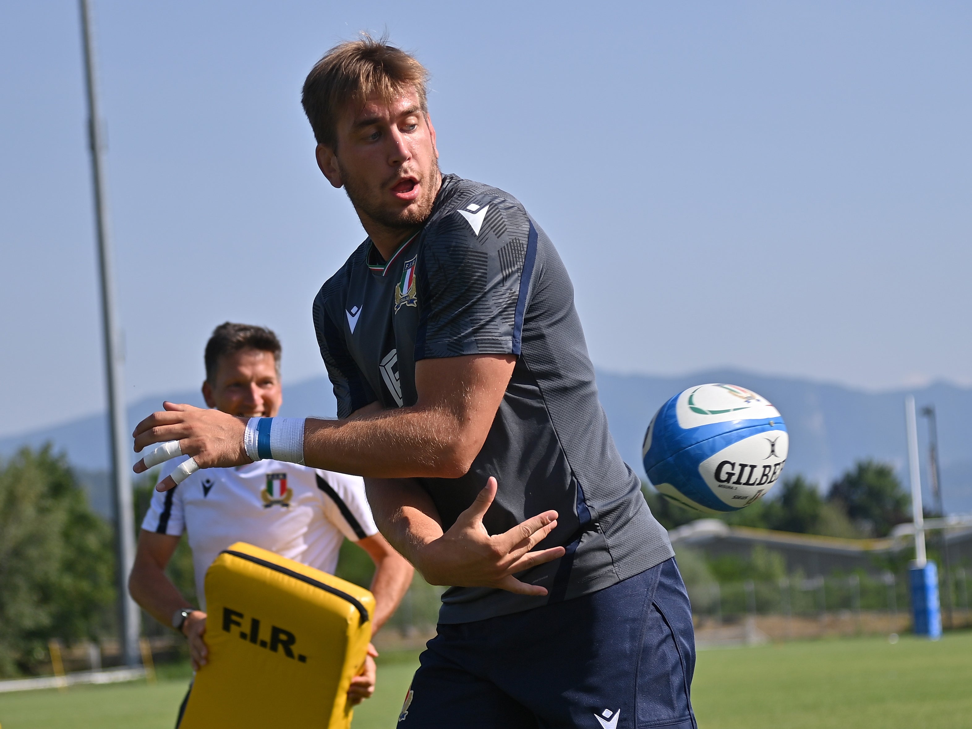 Skillful second row Federico Ruzza is a key figure for Italy