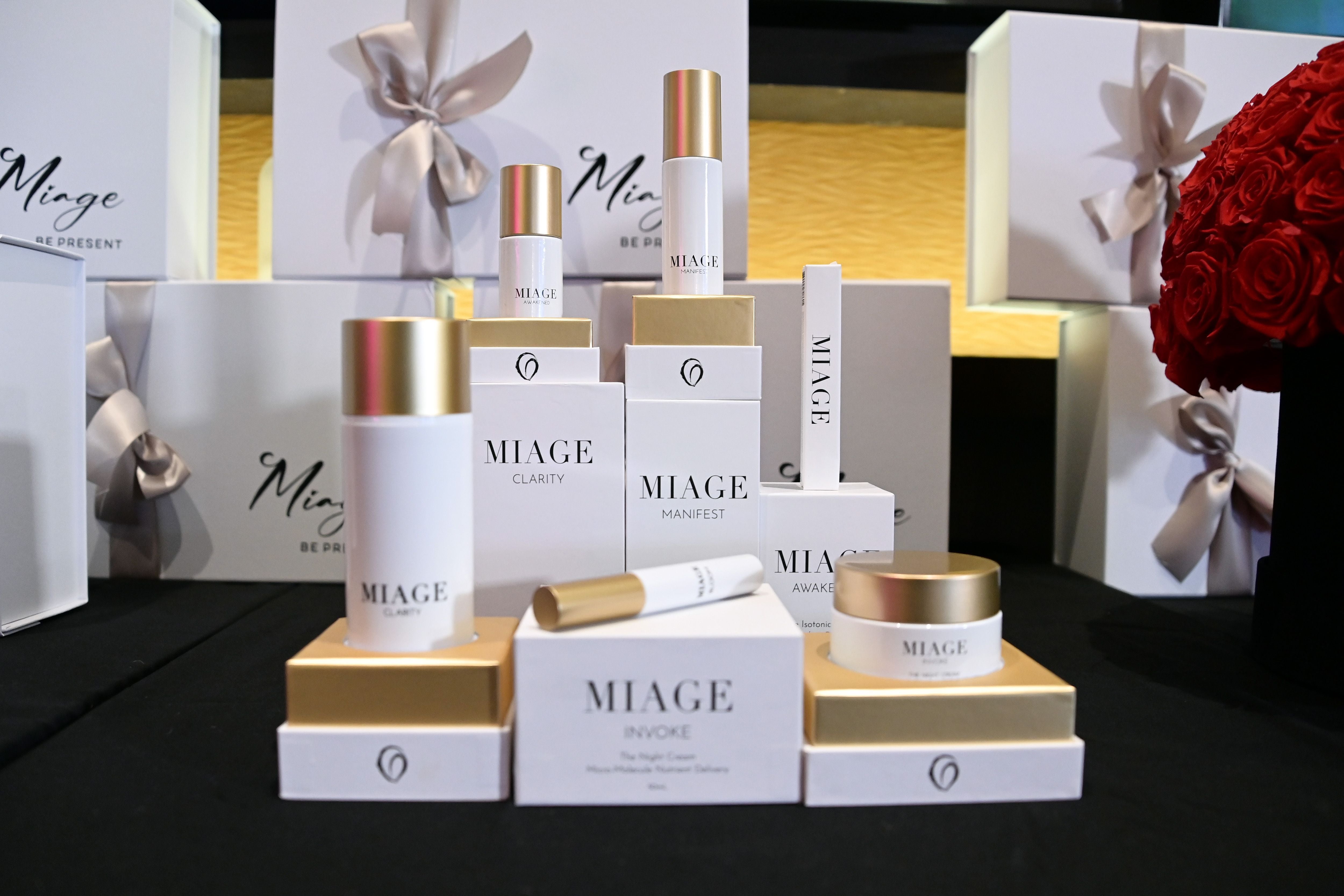 A full set of skincare from luxury brand Miage