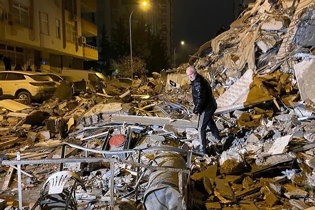 APTOPIX Turkey Earthquake