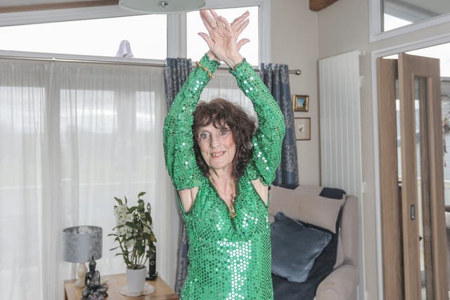 <p>Tina is the country’s oldest professional belly dancer</p>