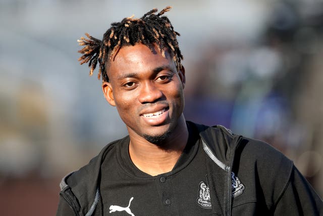 <p>Christian Atsu played for Newcastle across five seasons from 2016 to 2021</p>