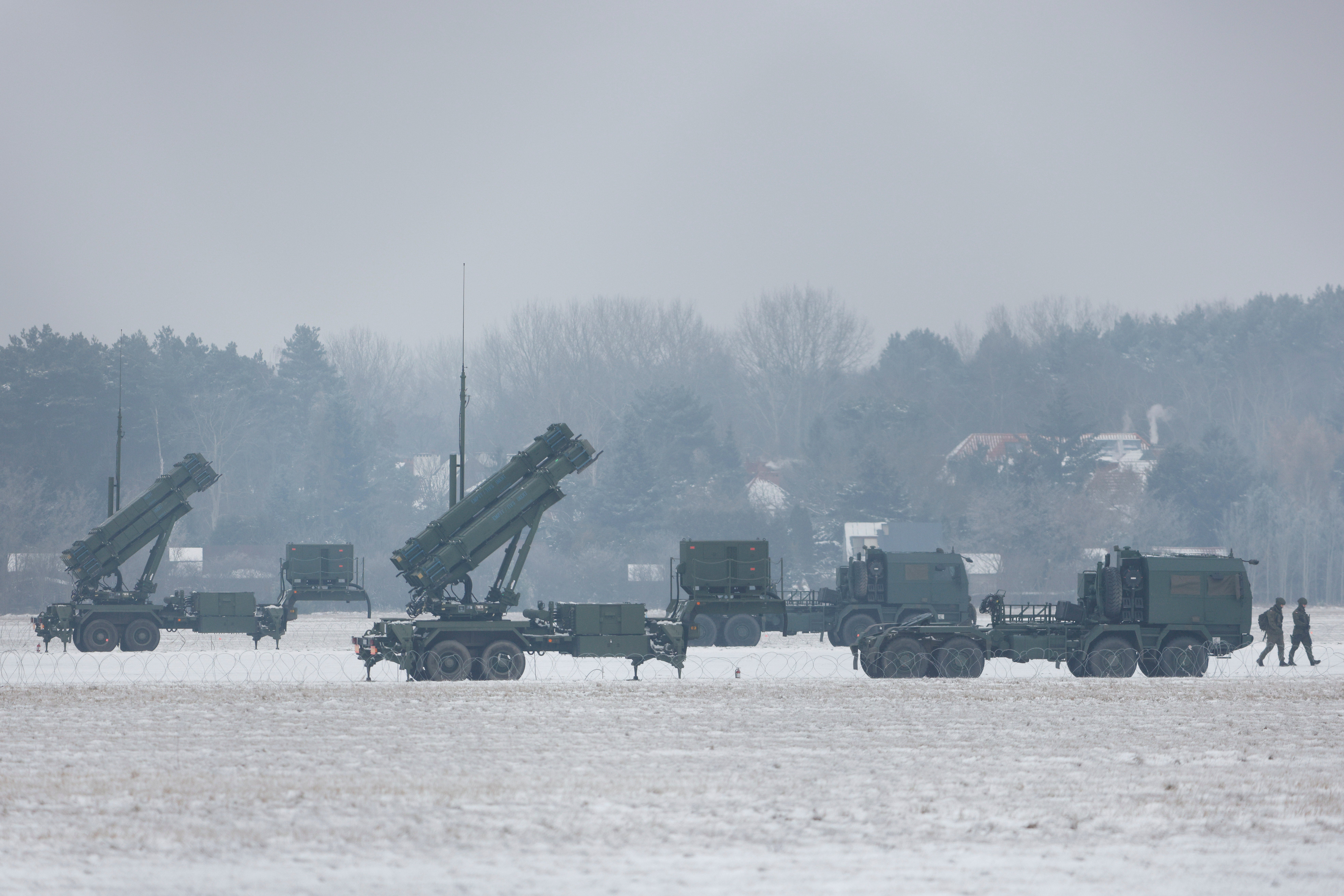 Poland Patriot Missile Launchers
