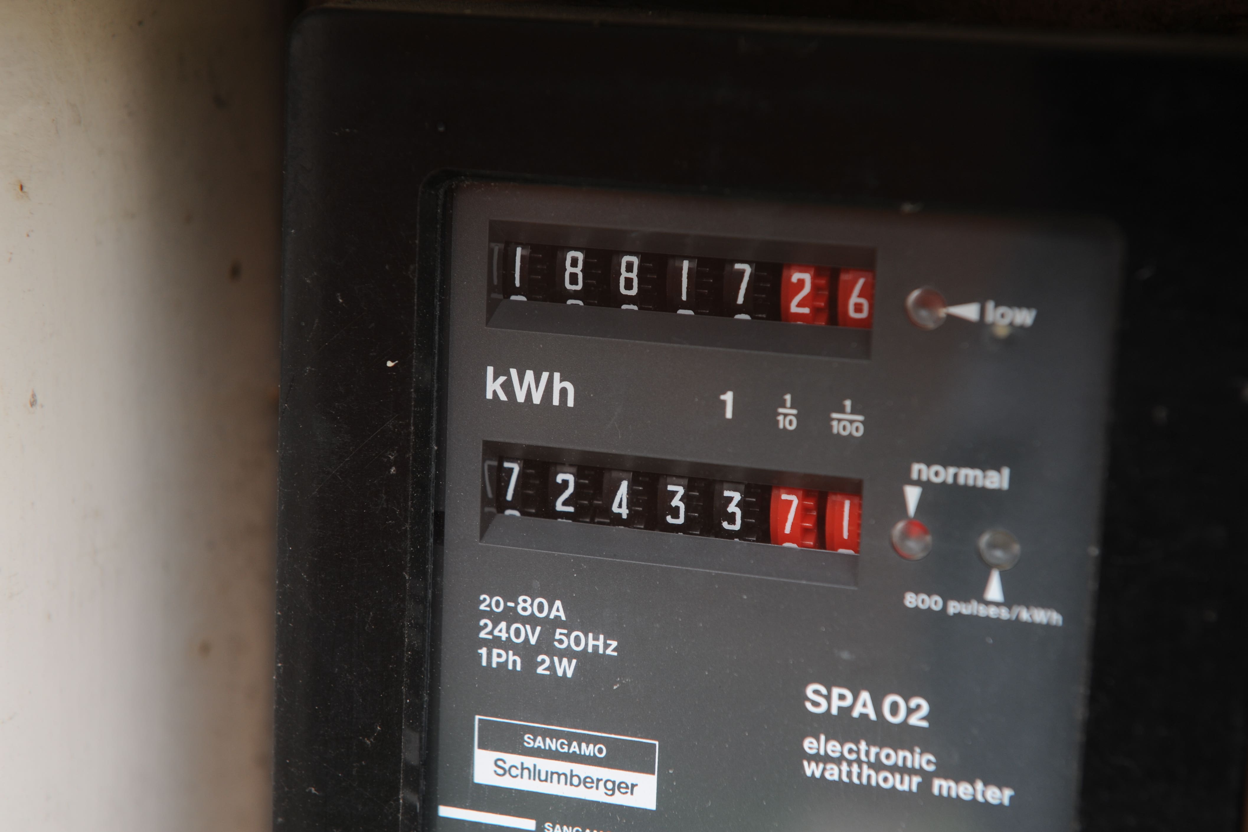 Electricity meter (Nicholas T Ansell/PA)
