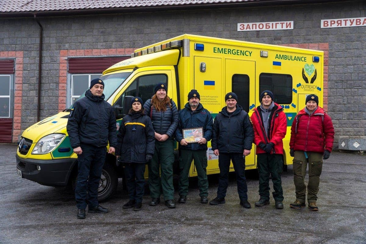 Paramedics &lsquo;make an impact&rsquo; delivering two ambulances to Ukraine