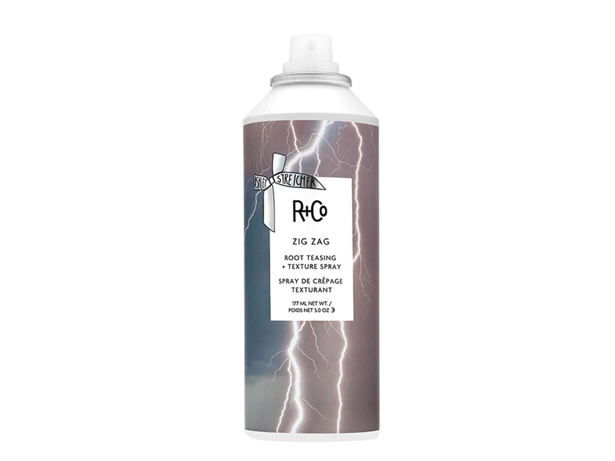 R+Co zig zag root teasing and texture spray