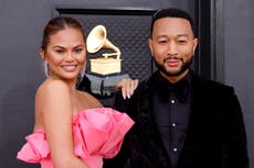 Chrissy Teigen reveals she had Grammys dress fitting but skipped awards to stay home with newborn daughter