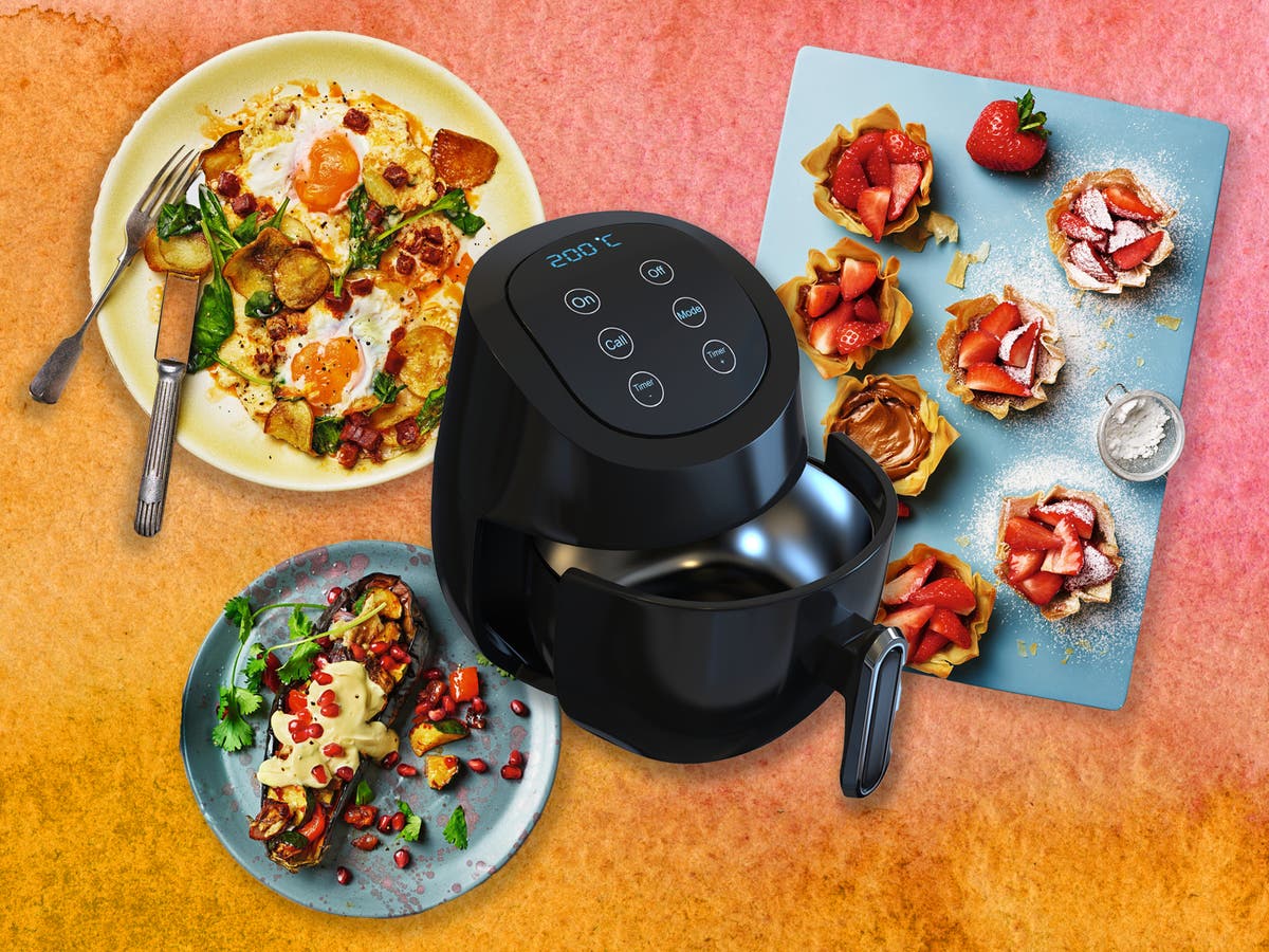 Three quick, healthy and energy-saving air fryer recipes