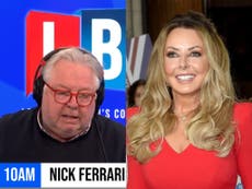 Carol Vorderman hits back at LBC presenter who criticised parents who can’t afford toothbrushes