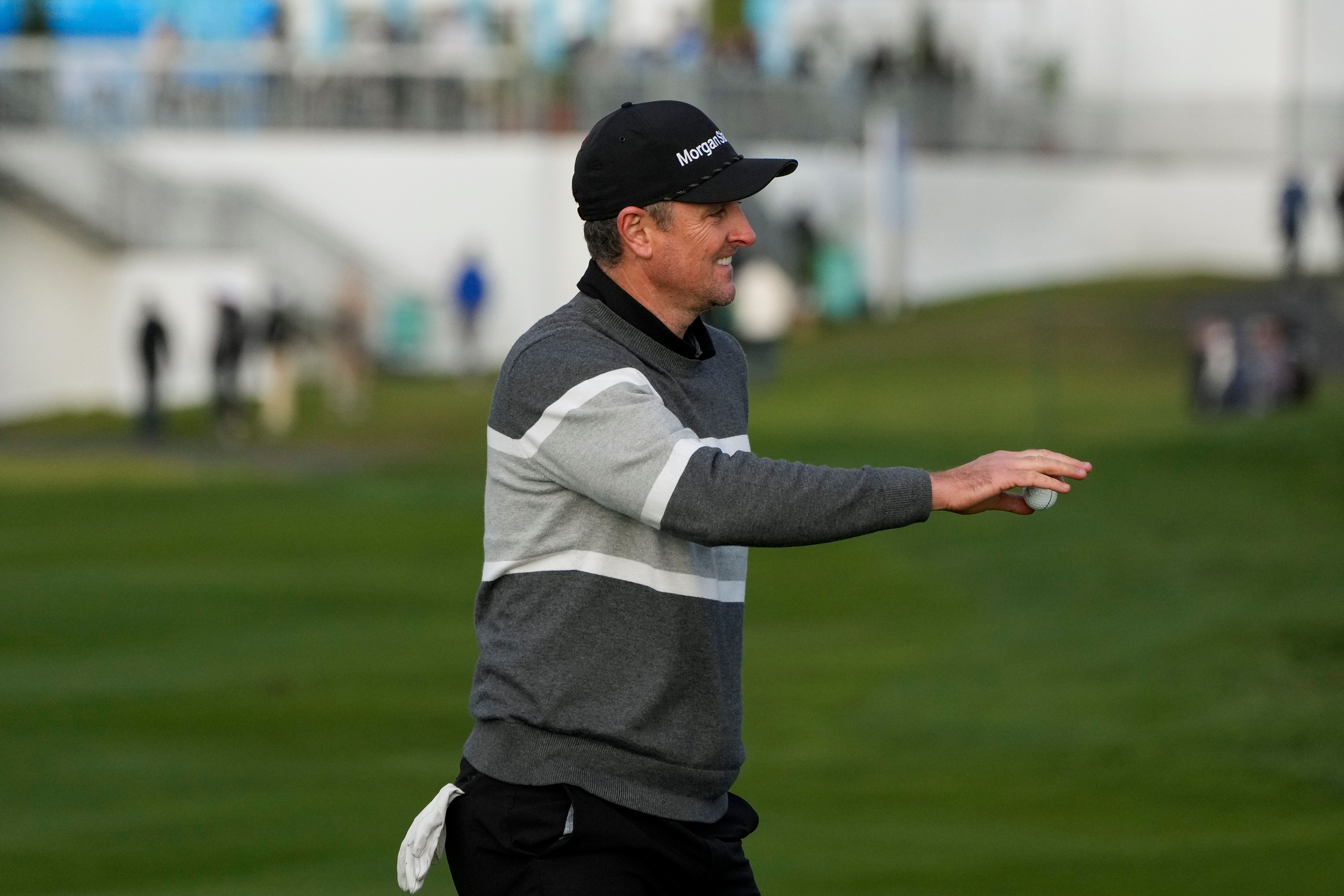 Justin Rose finished on 18 under in California (Godofredo A. Vásquez/AP)