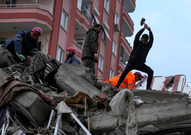 APTOPIX Turkey Earthquake
