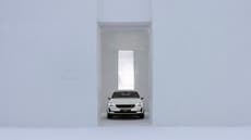 Electric vehicle giant Polestar opens showroom made entirely from snow