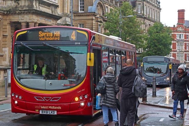 There are just ’10 days to act’ to avoid bus services being slashed across England, Labour has warned (Tony Smith/Alamy Stock Photo/PA)