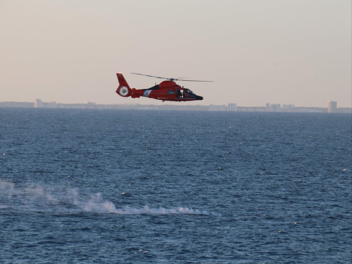 China spy balloon: US military releases photos of mission to salvage debris from downed craft