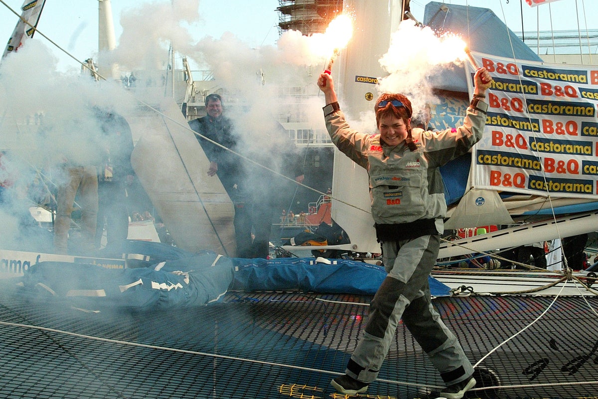 On this day in 2005: Ellen MacArthur smashes round the world sailing record