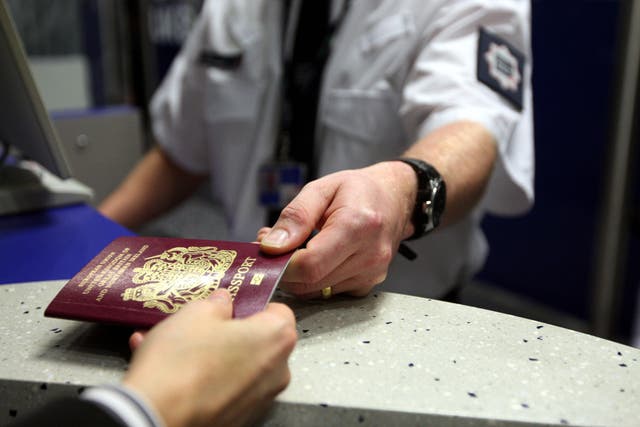 Holidaymakers have been warned to allow 10 weeks for new passports if they are travelling abroad during this summer (Steve Parsons/PA)