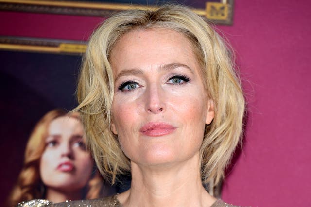 Gillian Anderson will play BBC presenter Emily Maitlis in a film about the interview the Duke of York gave to Newsnight (Ian West/PA)