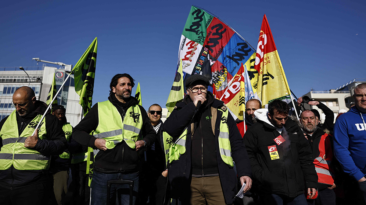 Watch live: Protests held in Paris over French pension reforms