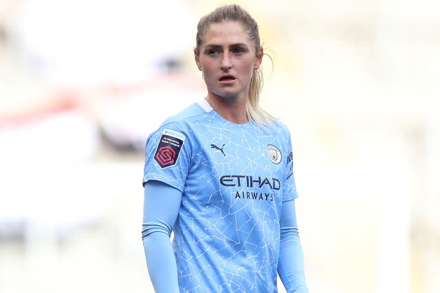 Midfielder Laura Coombs has signed a two-year extension with Manchester City (Martin Rickett/PA)
