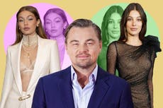 Leonardo DiCaprio keeps getting older, but his girlfriends stay the same age