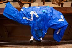 Gunshot residue found all over blue raincoat Alex Murdaugh allegedly hid in parents’ home after murders