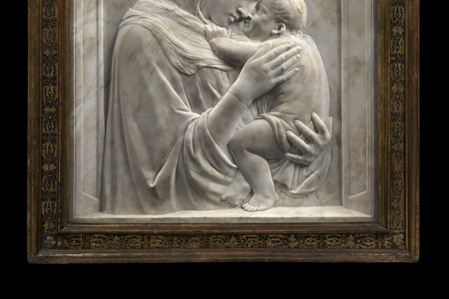 <p>Donatello, Pazzi Madonna, marble, courtesy of Skulpturensammlung und Museum für Byzantinische Kunst der Staatlichen Museen zu Berlin</p>