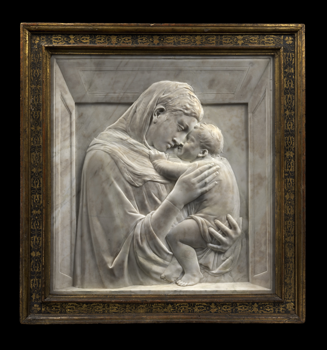 <p>Donatello, Pazzi Madonna, marble, courtesy of Skulpturensammlung und Museum für Byzantinische Kunst der Staatlichen Museen zu Berlin</p>