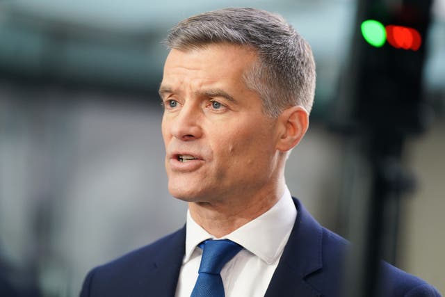 Transport Secretary Mark Harper has pledged to enhance the role of the private sector in Britain’s railways, which he described as ‘not fit for purpose’ and ‘financially unsustainable’ (James Manning/PA)